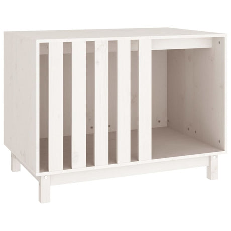 vidaXL Dog House White 90x60x67 cm Solid Wood Pine