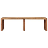 vidaXL Bench 160x38x45 cm Solid Wood Acacia