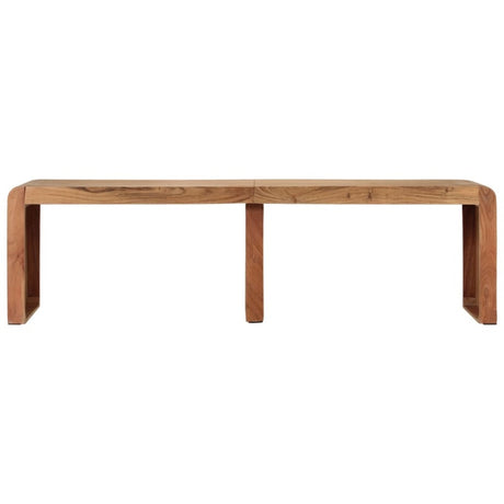 vidaXL Bench 160x38x45 cm Solid Wood Acacia