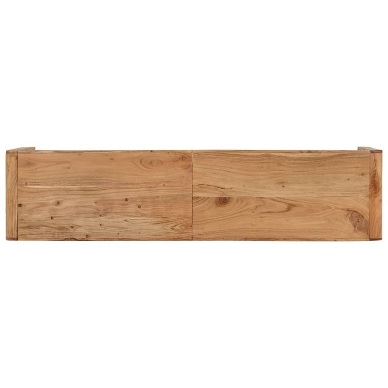 vidaXL Bench 160x38x45 cm Solid Wood Acacia