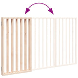 vidaXL Dog Gate Foldable 3 Panels 150 cm Poplar Wood