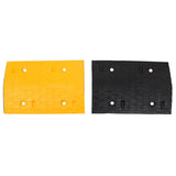 vidaXL Speed Hump 5 pcs Yellow&Black 97x32.5x4 cm Rubber