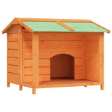 vidaXL Dog Kennel Brown 96x87x80.5 cm Solid Wood Pine