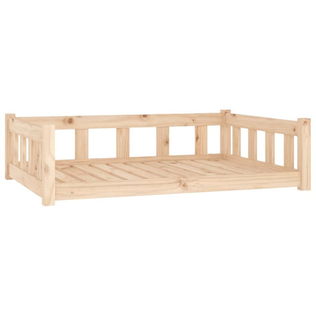 vidaXL Dog Bed 105.5x75.5x28 cm Solid Wood Pine