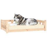 vidaXL Dog Bed 105.5x75.5x28 cm Solid Wood Pine