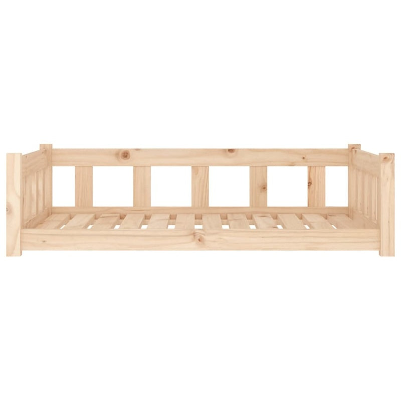 vidaXL Dog Bed 105.5x75.5x28 cm Solid Wood Pine