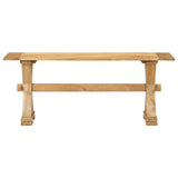 vidaXL Bench 110x35x45 cm Solid Wood Mango