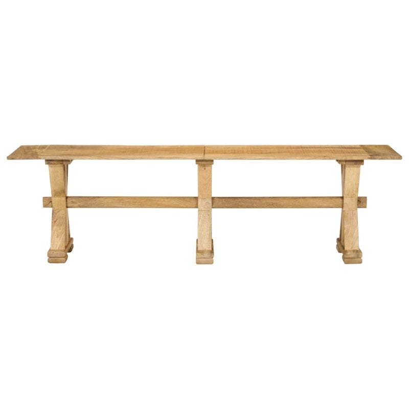 vidaXL Bench 160x35x45 cm Solid Wood Mango