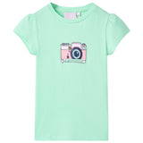 Kids' T-shirt Bright Green 104