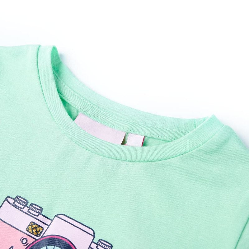 Kids' T-shirt Bright Green 104