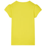 Kids' T-shirt Bright Yellow 104