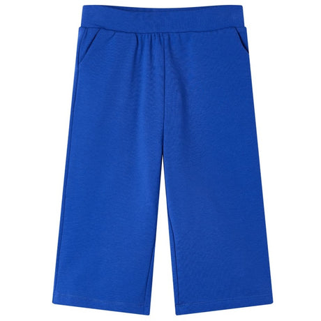 Kids' Pants with Wide Legs Cobalt Blue 140