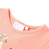 Kids' T-shirt Neon Coral 116