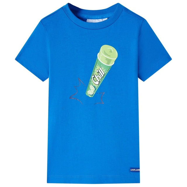 Kids' T-shirt Bright Blue 128