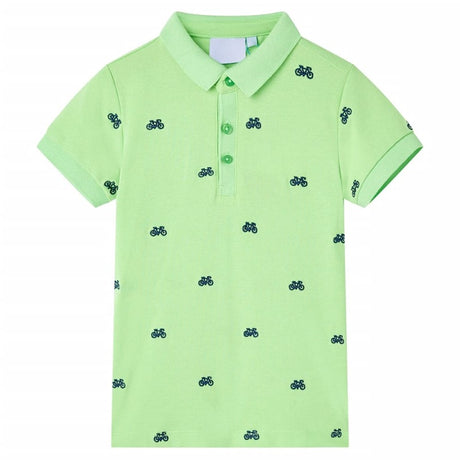 Kids' Polo Shirt  Neon Green 116