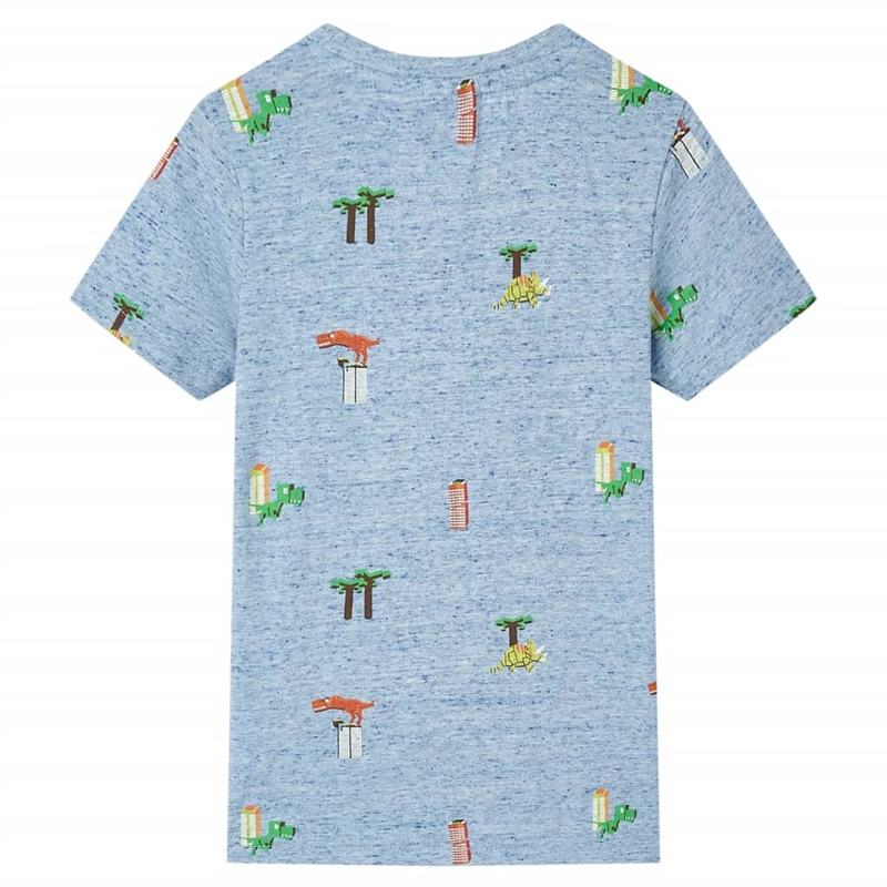 Kids' T-shirt Blue Melange 104