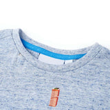 Kids' T-shirt Blue Melange 104