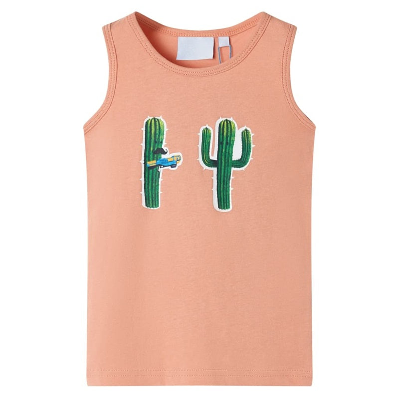 Kids' Tank Top Light Orange 128