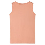 Kids' Tank Top Light Orange 128