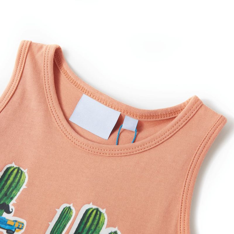 Kids' Tank Top Light Orange 128