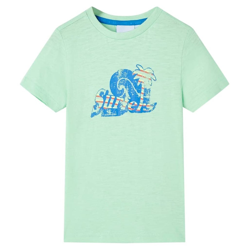 Kids' T-shirt Light Green 92