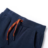 Kids' Sweatpants Navy Melange 128