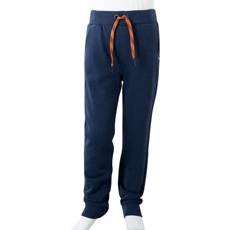 Kids' Sweatpants Navy Melange 128