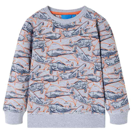 Kids' Sweatshirt Grey Melange 104