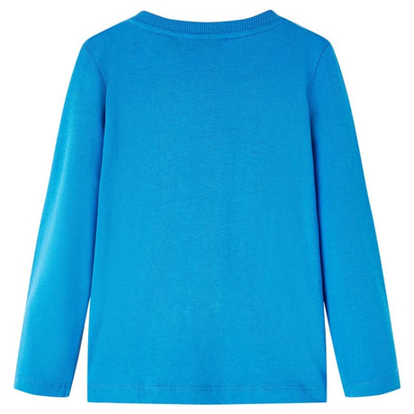 Kids' T-shirt with Long Sleeves Cobalt Blue 104