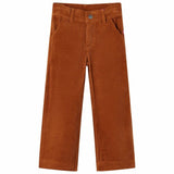 Kids' Pants Corduroy Cognac 140