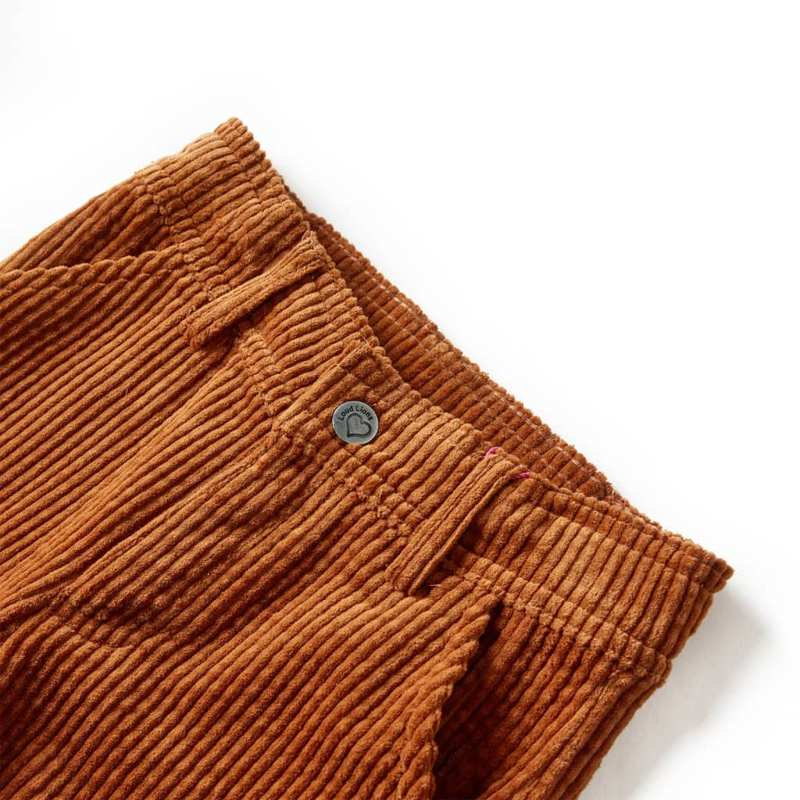 Kids' Pants Corduroy Cognac 140