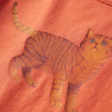 Kids' T-shirt with Long Sleeves Burnt Orange 104