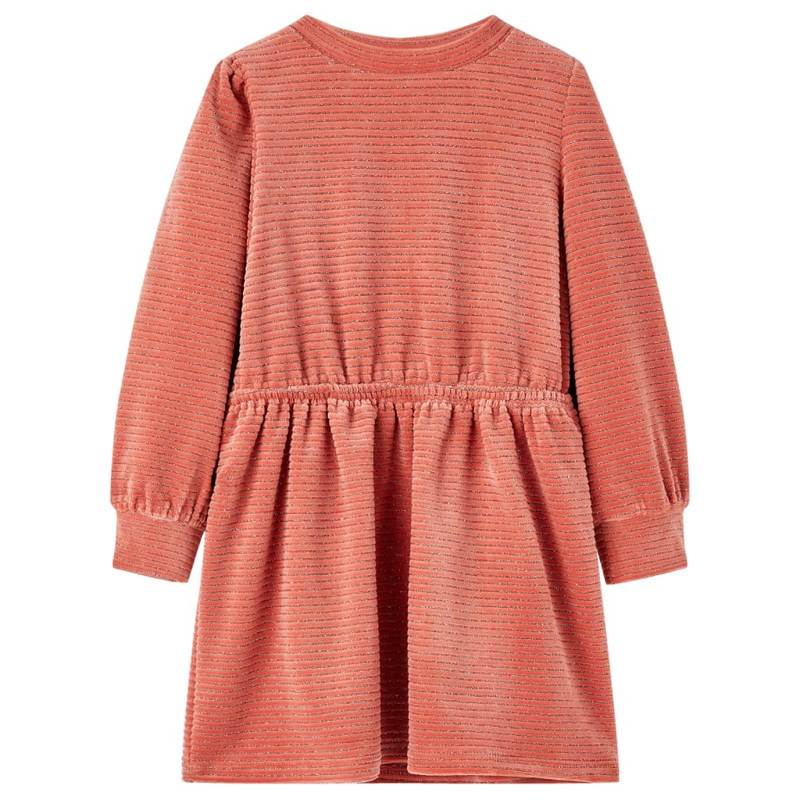 Kids' Dress with Long Sleeves Medium Pink 92