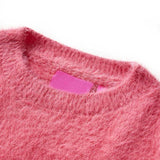 Kids' Sweater Knitted Old Pink 140