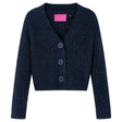 Kids' Cardigan Knitted Navy 116