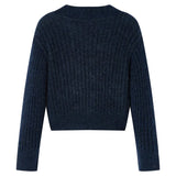 Kids' Cardigan Knitted Navy 116