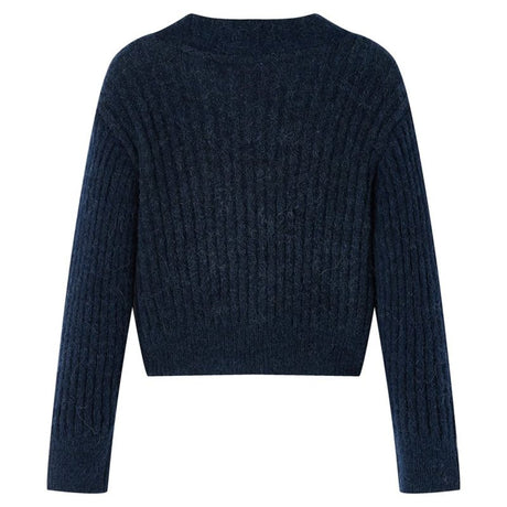 Kids' Cardigan Knitted Navy 116