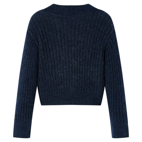 Kids' Cardigan Knitted Navy 140