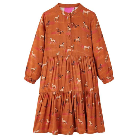 Kids' Dress Cognac 104