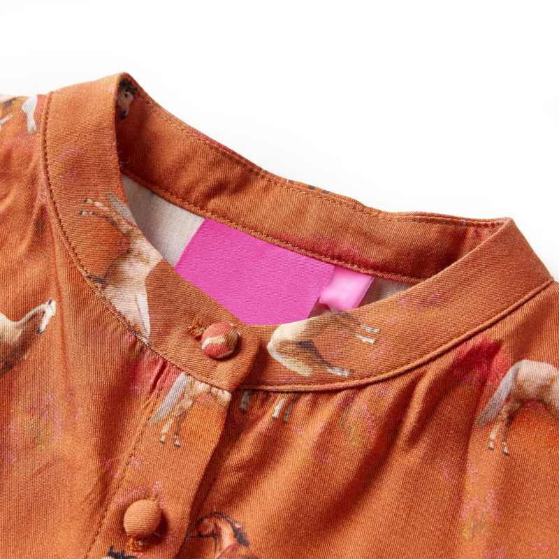 Kids' Dress Cognac 104