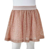 Kids' Skirt with Glitters Soft Pink 116