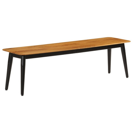 vidaXL Bench 160x40x45 cm Solid Wood Mango and Iron