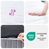 vidaXL Pocket Spring Mattress Medium 100x200 cm