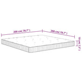 vidaXL Pocket Spring Mattress Medium 200x200 cm