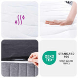 vidaXL Pocket Spring Mattress Medium 100x220 cm