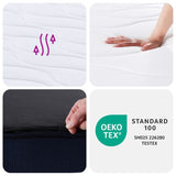 vidaXL Pocket Spring Mattress Medium Firm 90x200 cm