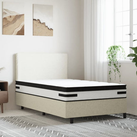 vidaXL Pocket Spring Mattress Medium Plus 120x200 cm