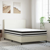 vidaXL Pocket Spring Mattress Medium 140x200 cm