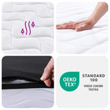 vidaXL Bonnell Spring Mattress Medium 80x200 cm