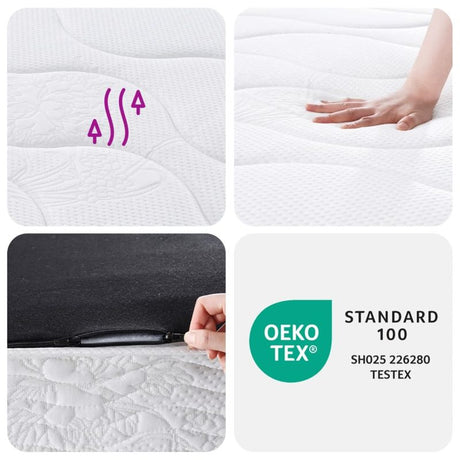 vidaXL Bonnell Spring Mattress Medium 80x200 cm